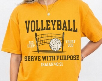 Volleyball Christian Shirt, Religious Mom Shirt, School Volleyball Sweatshirt