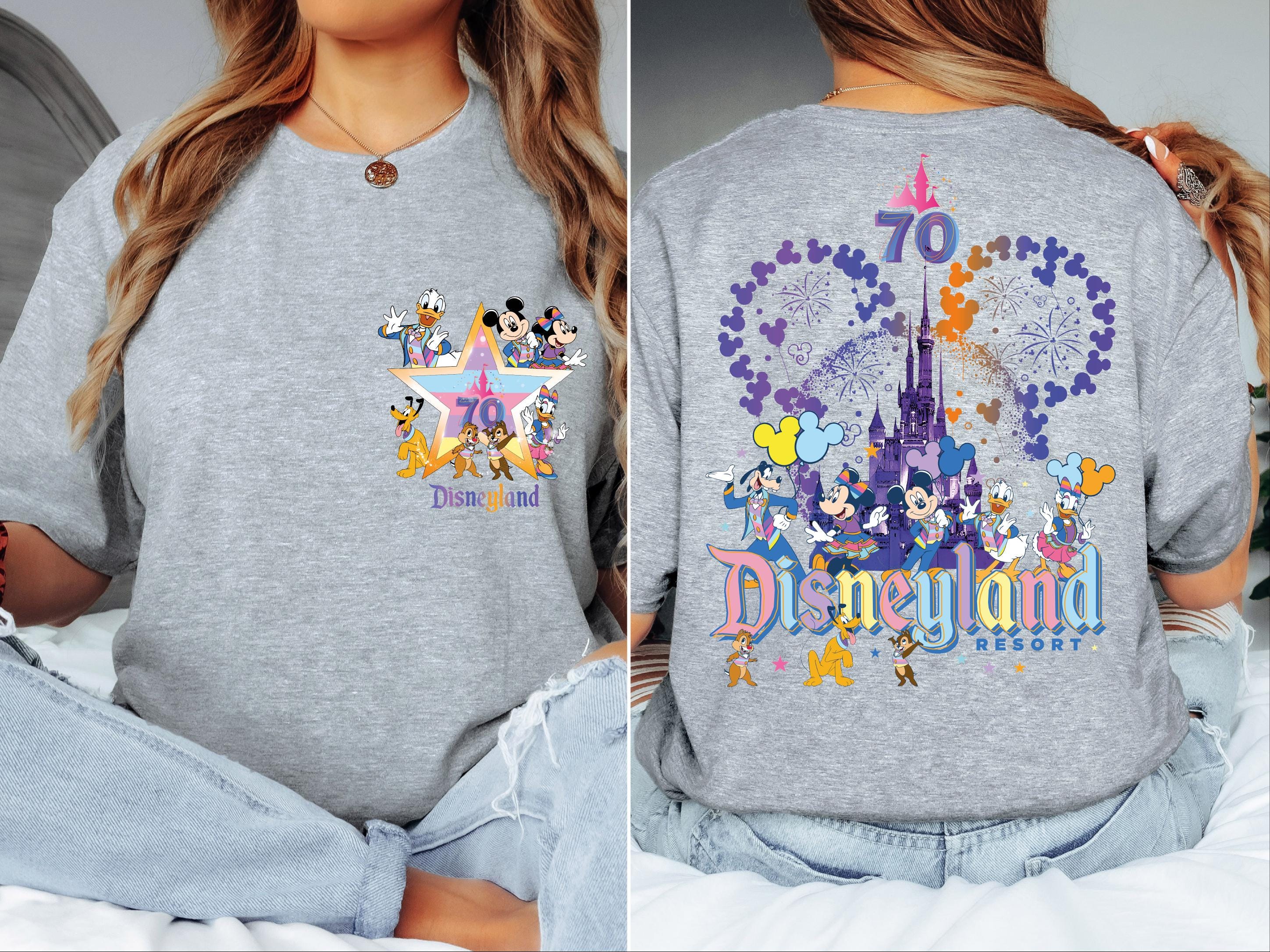 Disneyland Resort 70th Anniversary Shirt, Disneyland 70 Years of