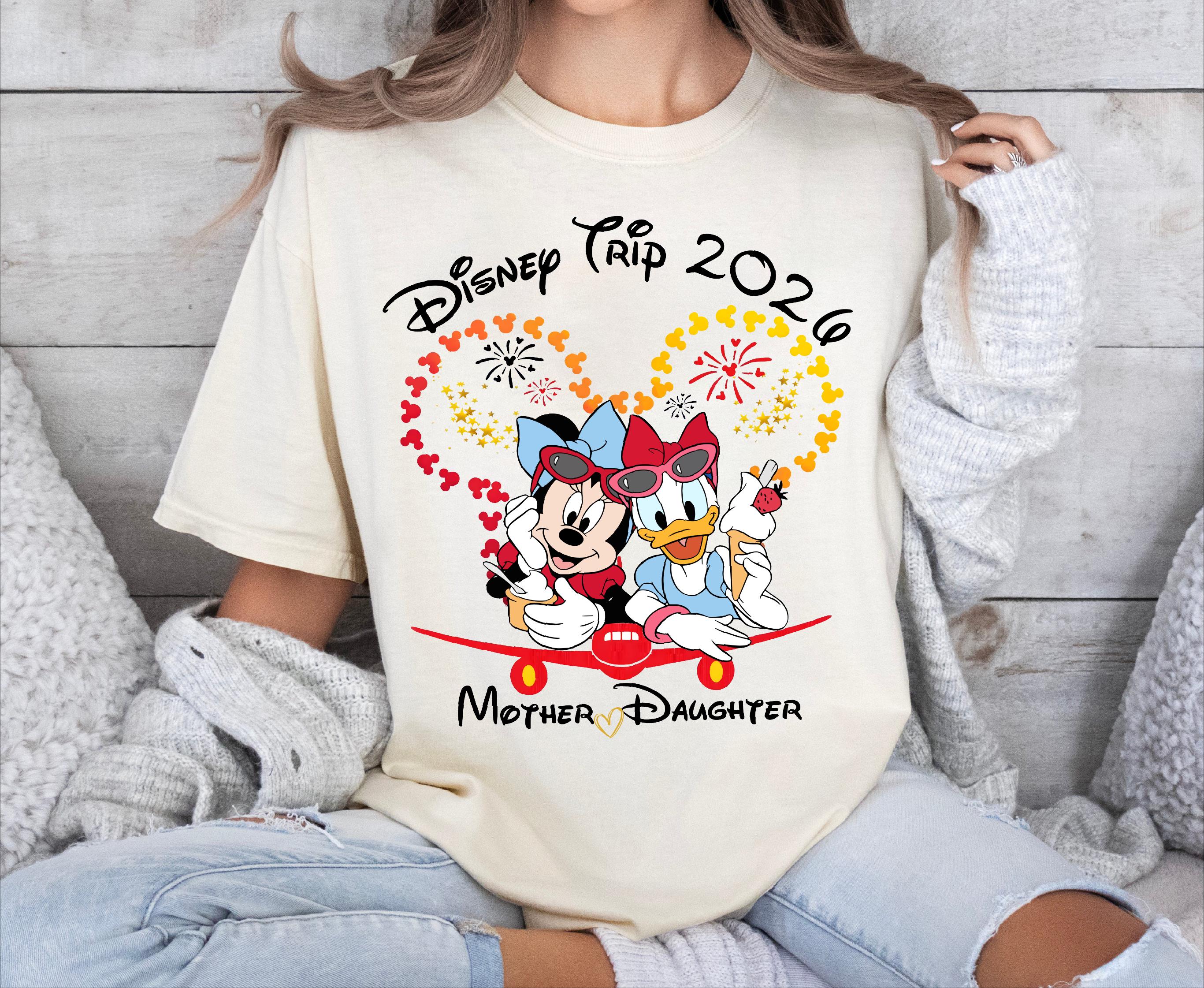 Disney Mother and Daughter Shirt, Disney Trip 2026 Sweatshirt
