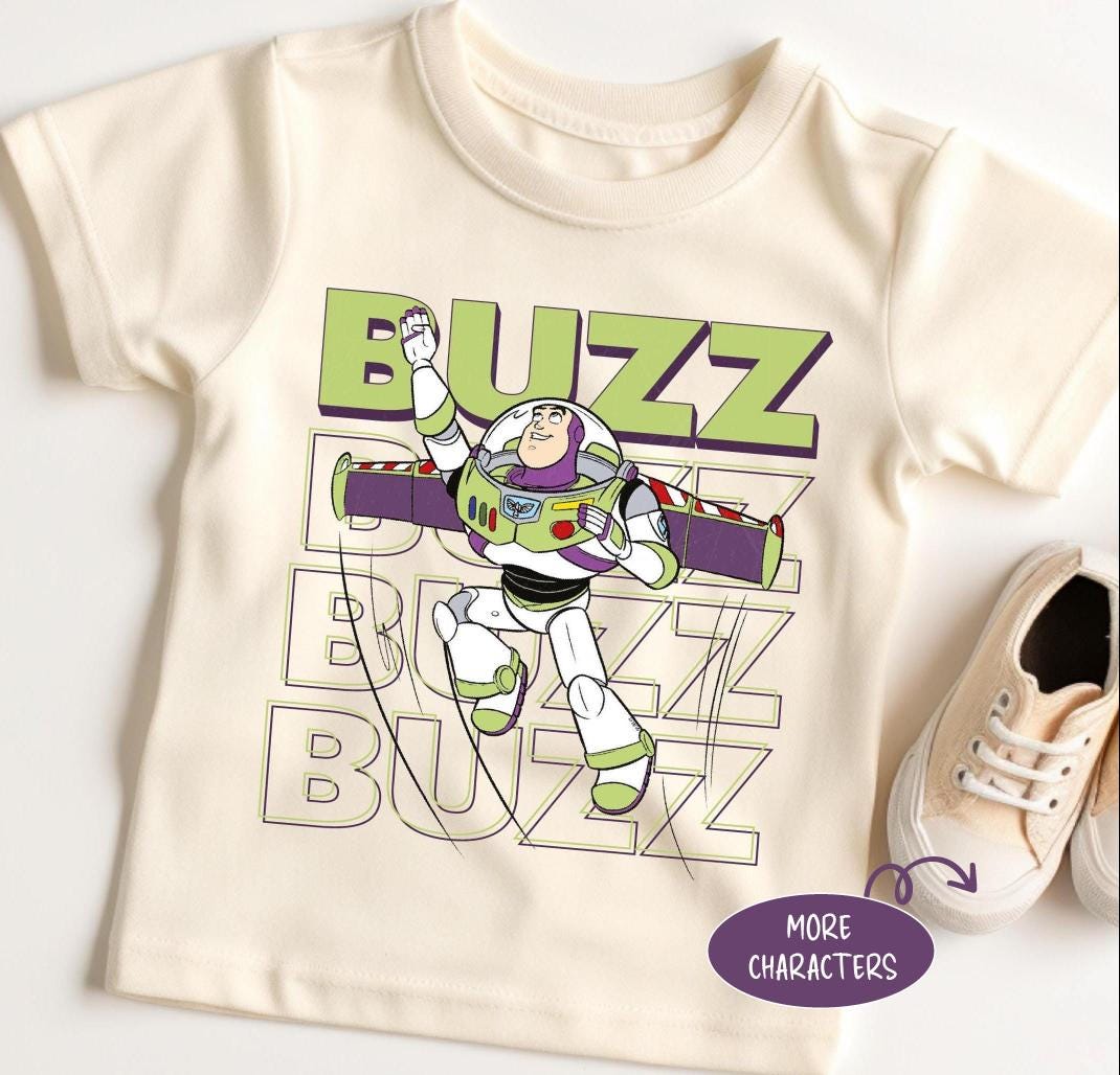T-shirt Buzz L'Éclair - Disney Toy Story - Taille L Occasion Très Bon état