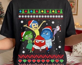 Weihnachts-Sweatshirt mit emotionalem Aufdruck, Weihnachts-T-Shirt für Kinder, Weihnachts-Reise-Shirt