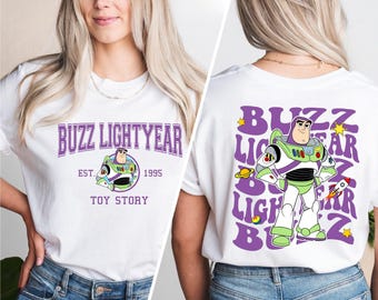 Camiseta Buzz Lightyear Est 1995, Moletom com Personagem Toy Story, Camiseta Pixar Buzz Lightyear, Camiseta Disneyworld