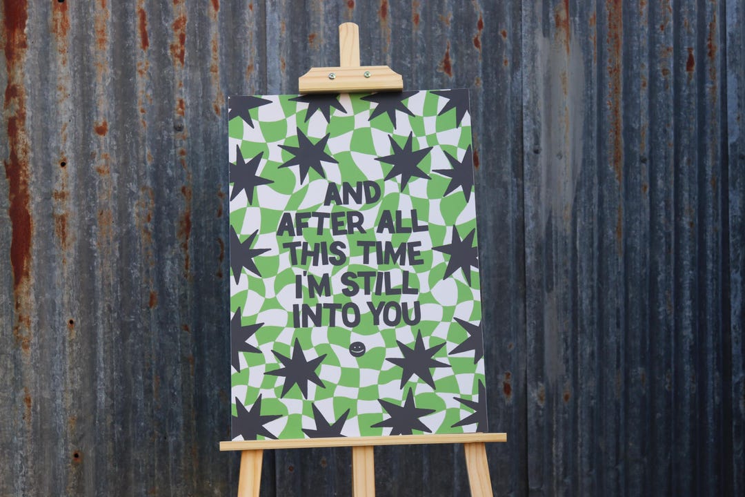 Wavy Check Downloadable Quote Sign | Customisable | Unique Wedding ...