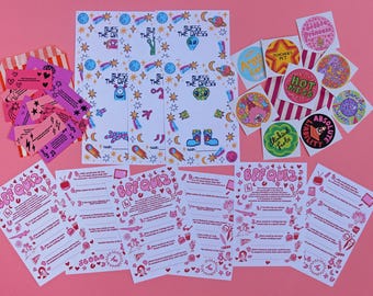 Hen Party Games Pack: Fun Bachelorette Activity (Pack of 6)