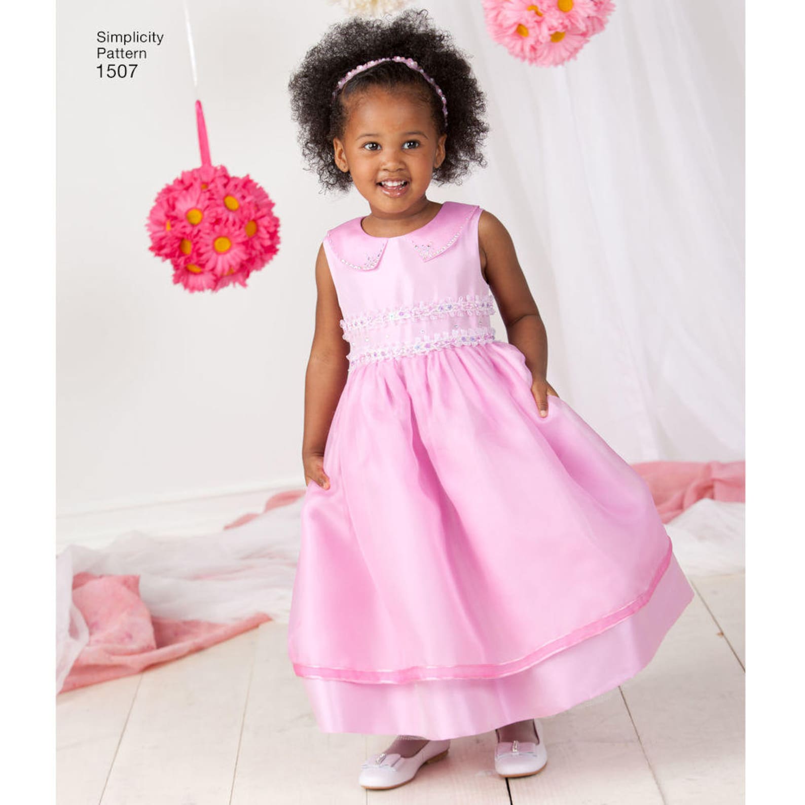 Little Girls' Special Occasion Dress Simplicity 1507 Etsy