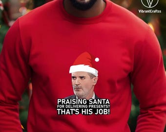 Maglione Natalizio Verde Con Babbo Natale Che Gioca A Calcio – Maglioni Natalizi - Foto 5