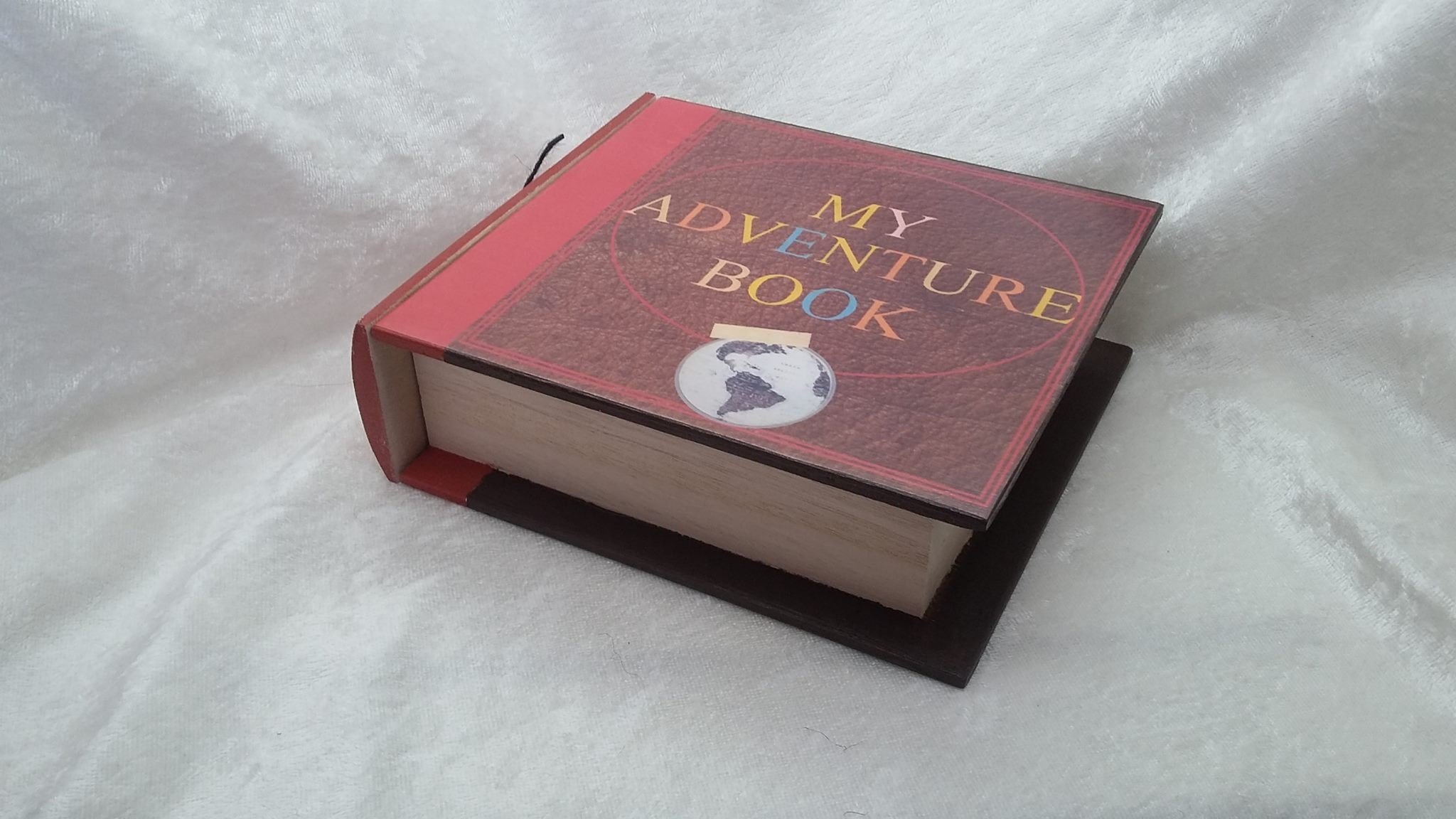 My Adventure Book Jewelry Box Book Ring Box Gift for Her Etsy