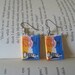 Carry On Earrings - Book Jewelry - Rainbow Rowell Book Jewelry - Handmade Book Earrings - Gift for Her - Gift for Teacher-Gift for Librarian 