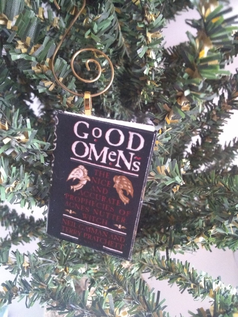 Mini-Book Ornament Christmas Ornament, Mini-Book Christmas Ornament Mini Book Christmas Ornament Christmas Carol-Ornament image 4