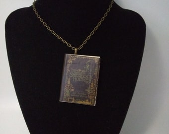Sherlock Holmes Pendant/Ornament - Book Necklace - Complete Works of Sherlock Holmes-Sherlock Sir Arthur Conan Doyle-Sherlock Holmes Jewelry