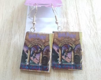 Book Earrings - Handmade Literary Jewelry