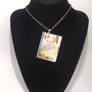 Where the Red Fern Grows Book Pendant/Ornament - Wilson Rawls - Where the Red Fern Grows Necklace, Where the Red Fern Grows Pendant - Novel