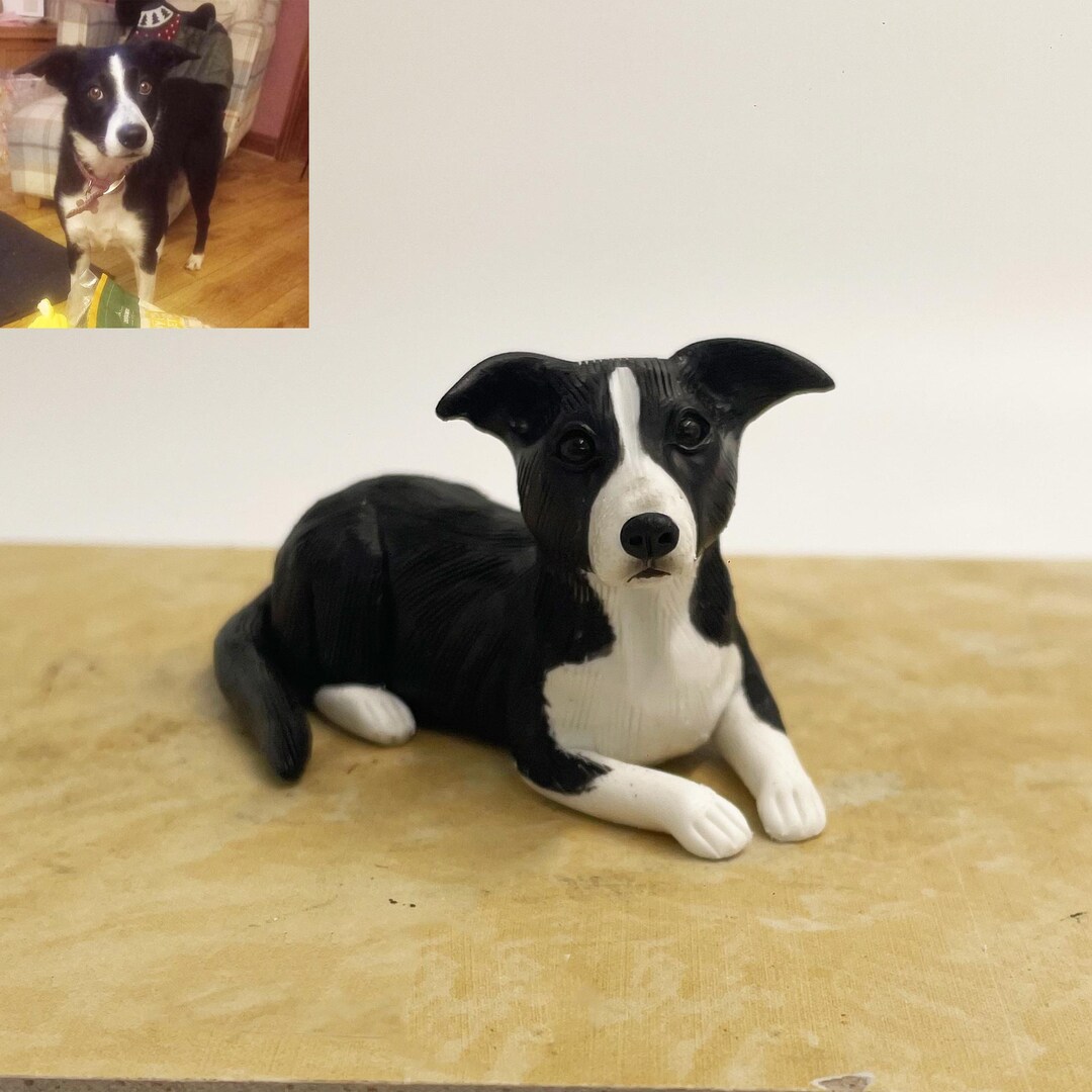Personalized Pet Cake Topper: Custom Dog & Cat Memorial Figurine - Etsy