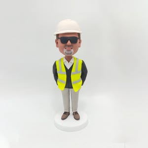 Anpassad 3D-bobbleheadfigur: Personlig ingenjörspresent