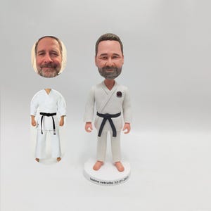 Personalized Tae Kwon Do Bobblehead, Personalized Athlete Bobblehead, Personalized Christmas Gift for Instructor, Tae Kwon Do Figurine