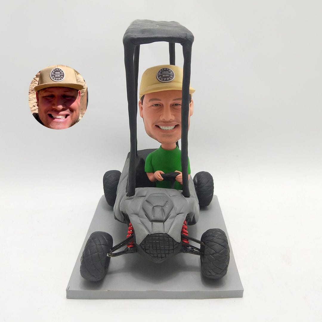Custom Bobblehead Figurine: Racing Enthusiast Gift - Etsy