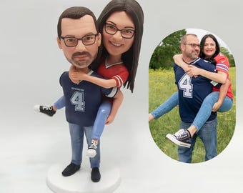 Custom personalised bobbleheads for parents,fully customised bobbleheads for couples based on pictures, custom wedding anniversary figurines