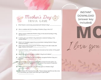 Zabawna gra quizowa z okazji Dnia Matki | Angażująca aktywność z okazji Dnia Matki dla rodziny i przyjaciół | Aktywność brunchowa z okazji Dnia Matki