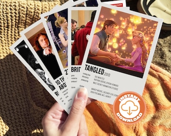 70 PCS Digital Romcom 2000s Movie Set Instant Download Movies Aesthetic Mini Posters Pack | Create Your Own Print Pack RomCom Movie Lovers