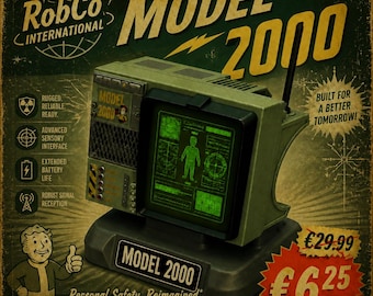 Fallout 1-2 Pip-Boy 2000 STL
