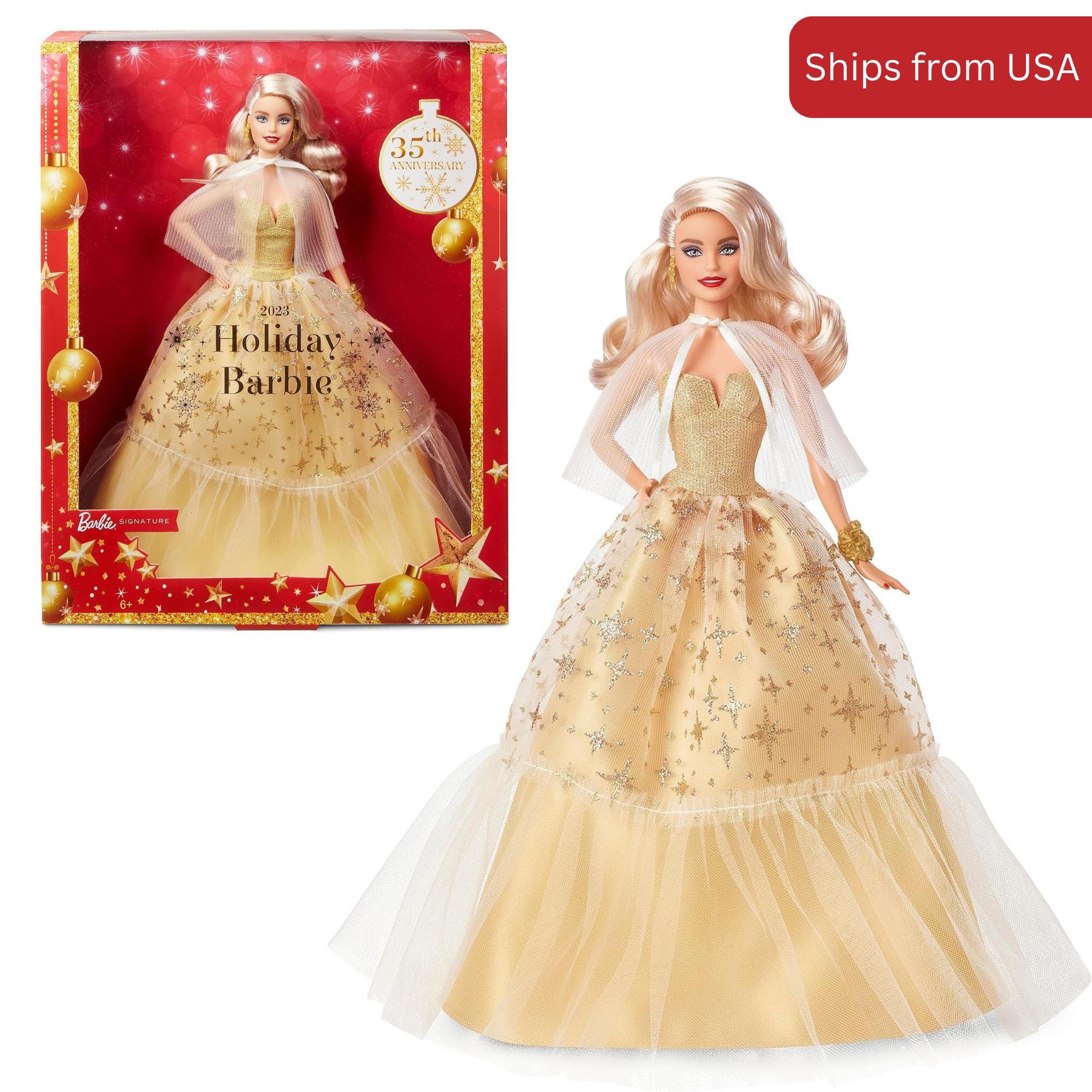 Barbie signature poupée 2023 holiday barbie 3