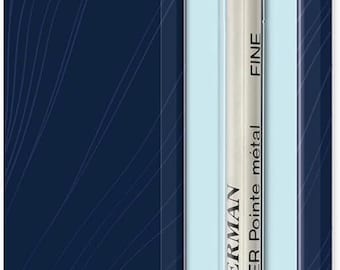 Waterman Rollerball Pen Refill, Fine Tip with Blue Ink, 1 Count - Pen Refill Blue Ink Waterman Refill, Medium Point Waterman Refill