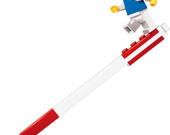 Lego Pen Pal Gel Pen with Minifigure – Red