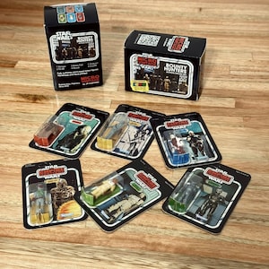 Star Wars Micro Vintage: [CARDED] Bounty Hunters box set (JP Customs)