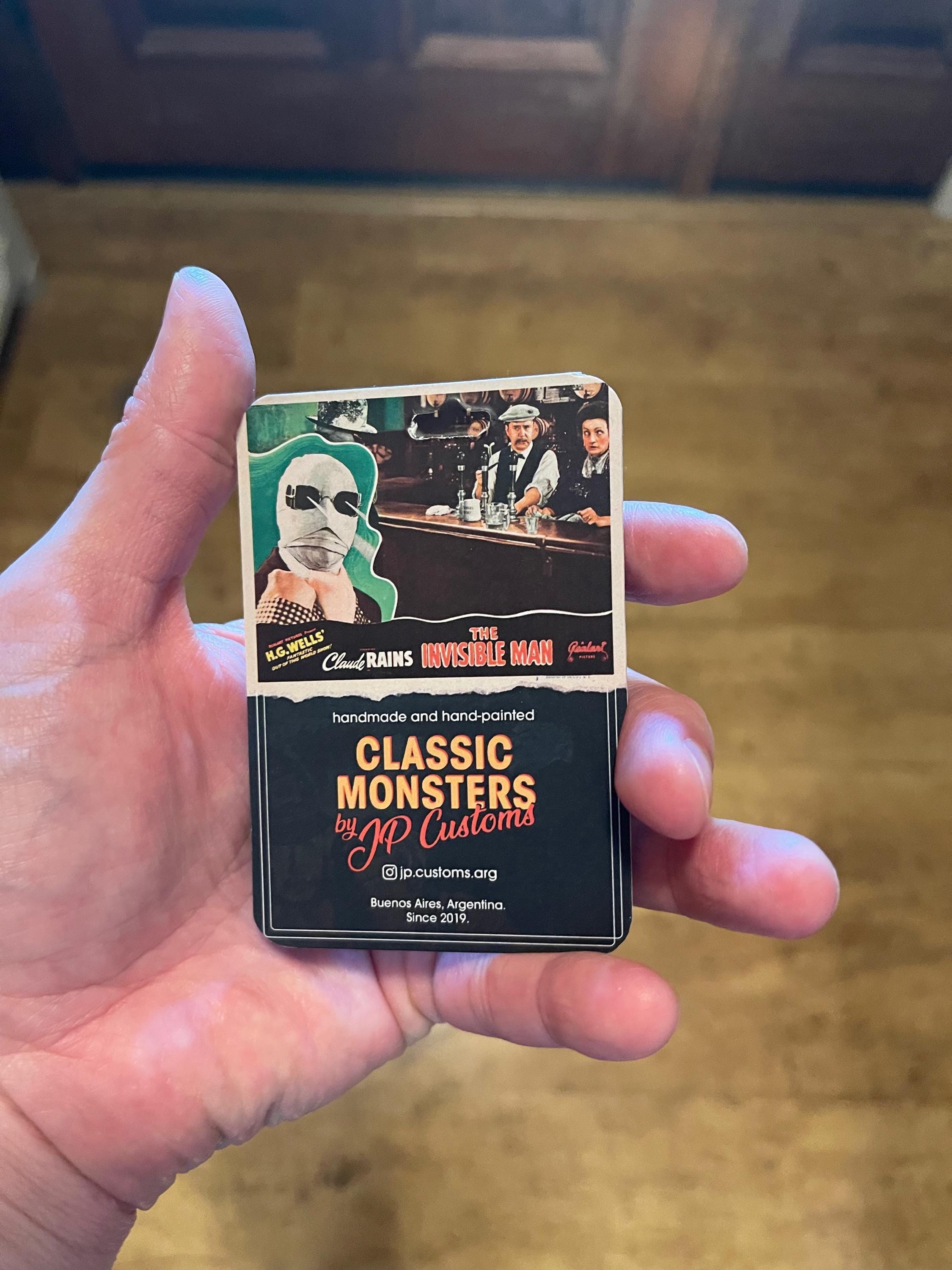Universal Monsters Micro Vintage: [CARDED] the Invisible Man - Etsy