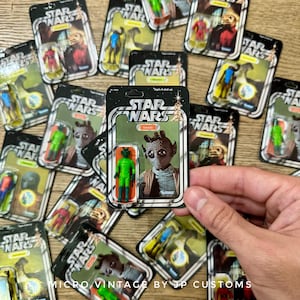 JP Customs Micro Vintage: Figura de Greedo [EN CARTA]