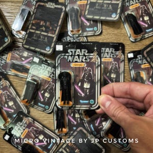 JP Customs Micro Vintage: [CARDED] Darth Vader First 12 figure