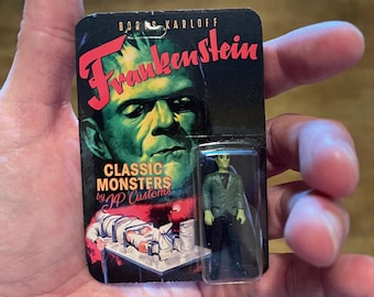Vintage 1980 Remco Universal Monsters Frankenstein Glow in the