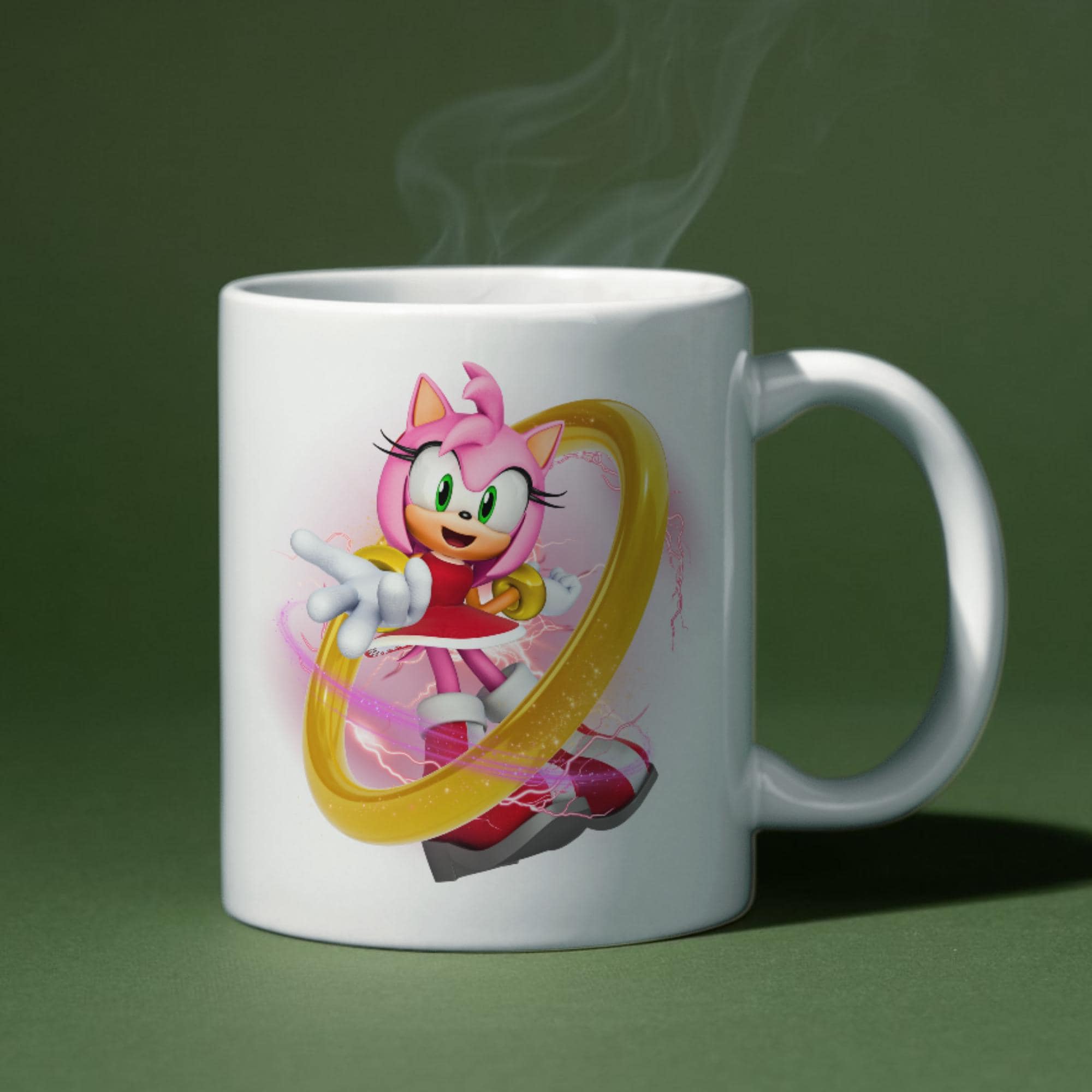 Amy Rose Sonic Hedgehog PNG: Cake Topper, Party Decoration (digital  Download 14x14 Inches) - Etsy, image size:2000x2000