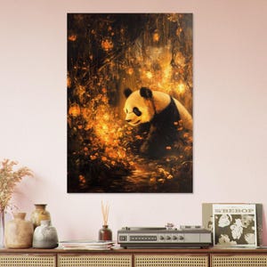 Glowing Panda Grove - Carta d'archivio Master's Edition