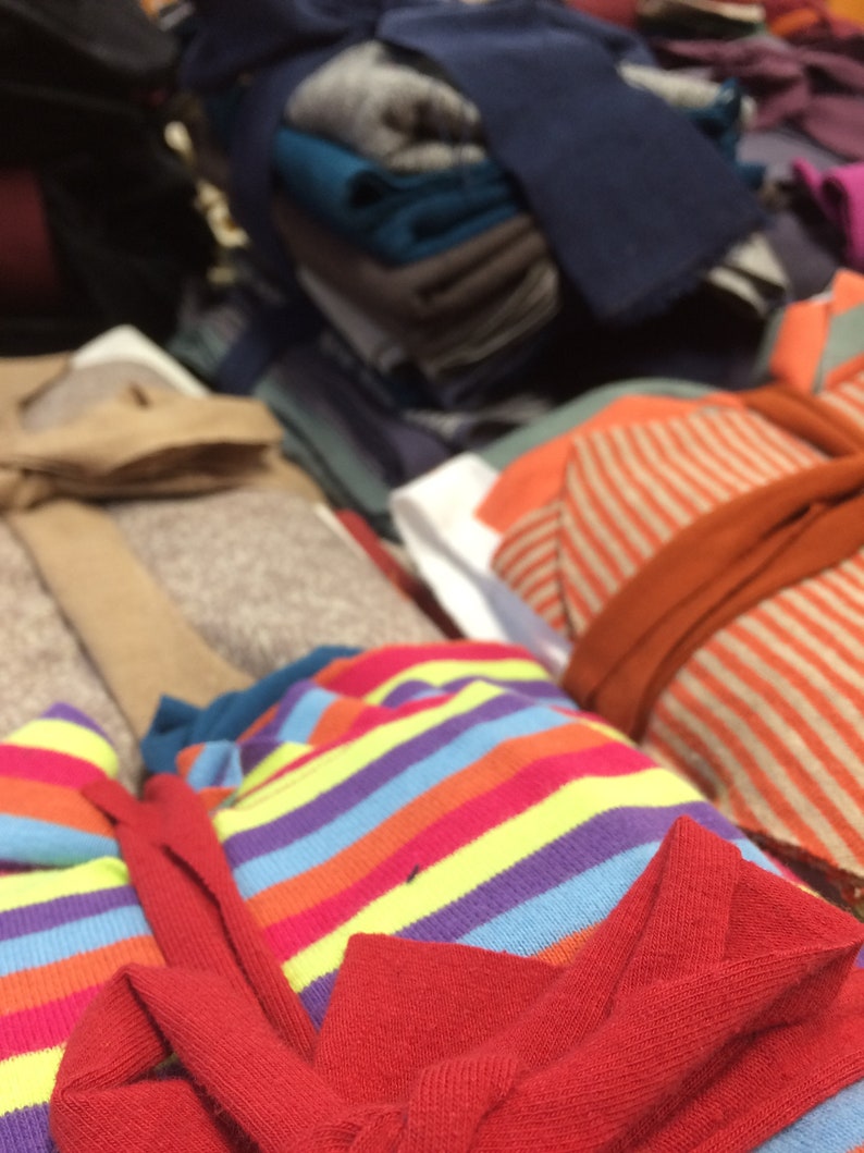 Organic Fabric Scrap Bundle