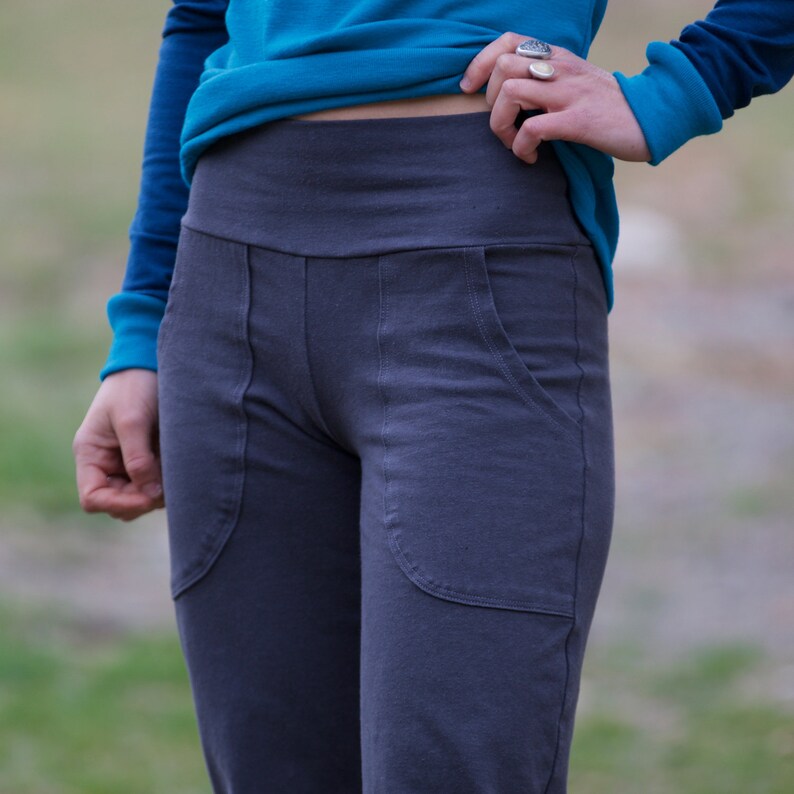 eco-friendly leggings Hemp Inspire Pocket Yoga Pants Women/'s organic yoga clothing