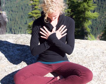 Hemp Inspire Yoga Pants - Women's organic yoga clothing - eco-friendly leggings