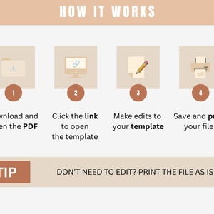 Etiquetas editables para lomos y portadas de carpetas para profesores / Plantilla Gentle Bloom de Canva (descarga digital) imagen 4
