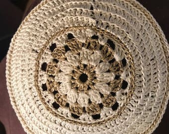 PATTERN ONLY. The Belinky Kippah. No Refunds on Pattern Crochet