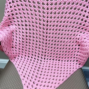 Handgemachte Häkeldecke