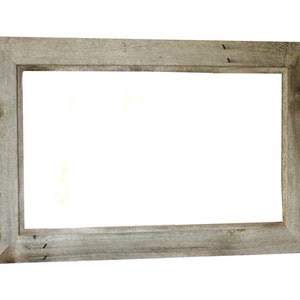 Rustic Mirror - Western Rustic Style With Raised Inside Edge