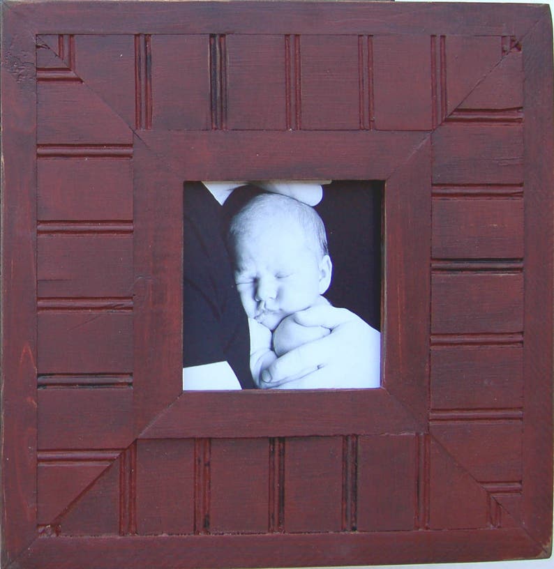 Rustic Beadboard Picture Frame Kennebunkport Series Etsy