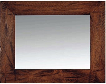 Rustic Mirror with Heavy Distressing, Sedona Style