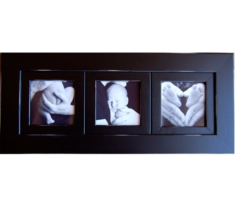 Three Square Opening Collage Frame