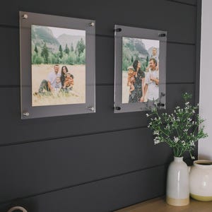 16x20 Acrylic Floating Frames | Modern Wall Art | Frameless Look | Photo Display