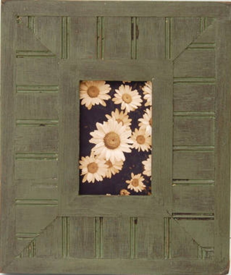 Rustic Beadboard Picture Frame Kennebunkport Series Etsy