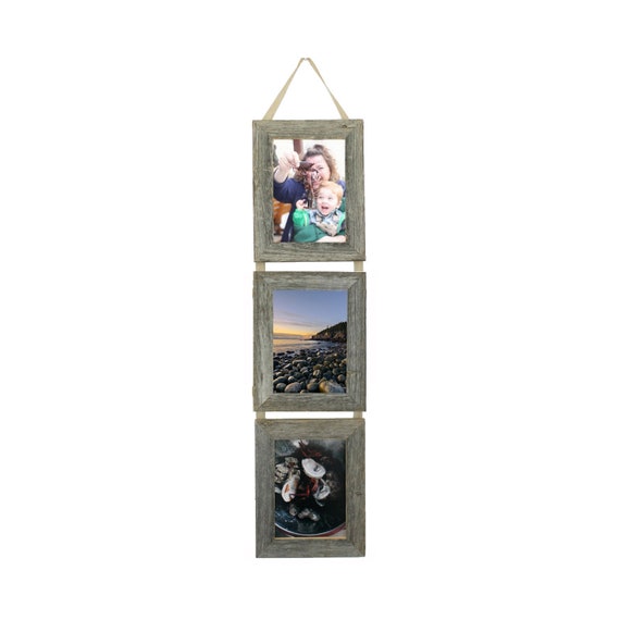 Triple photo frame on sale 5x7