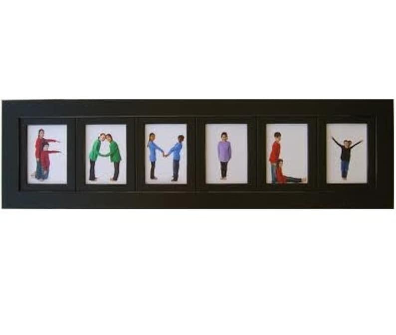 5x7 Collage Picture Frame 6 Opening Etsy