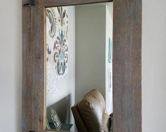 Sweetwater Mirror with Metal Brackets