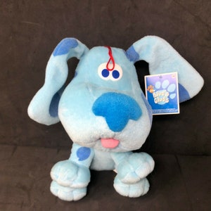 Blues Clues Plush 8&quot; Puppy Dog Plush Nick Jr Nanco Vintage 2002 with Tag